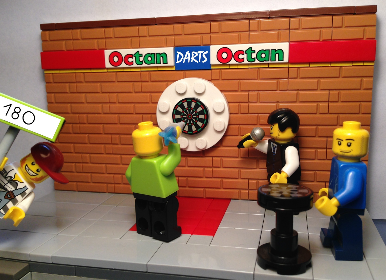 Lego dart board new arrivals