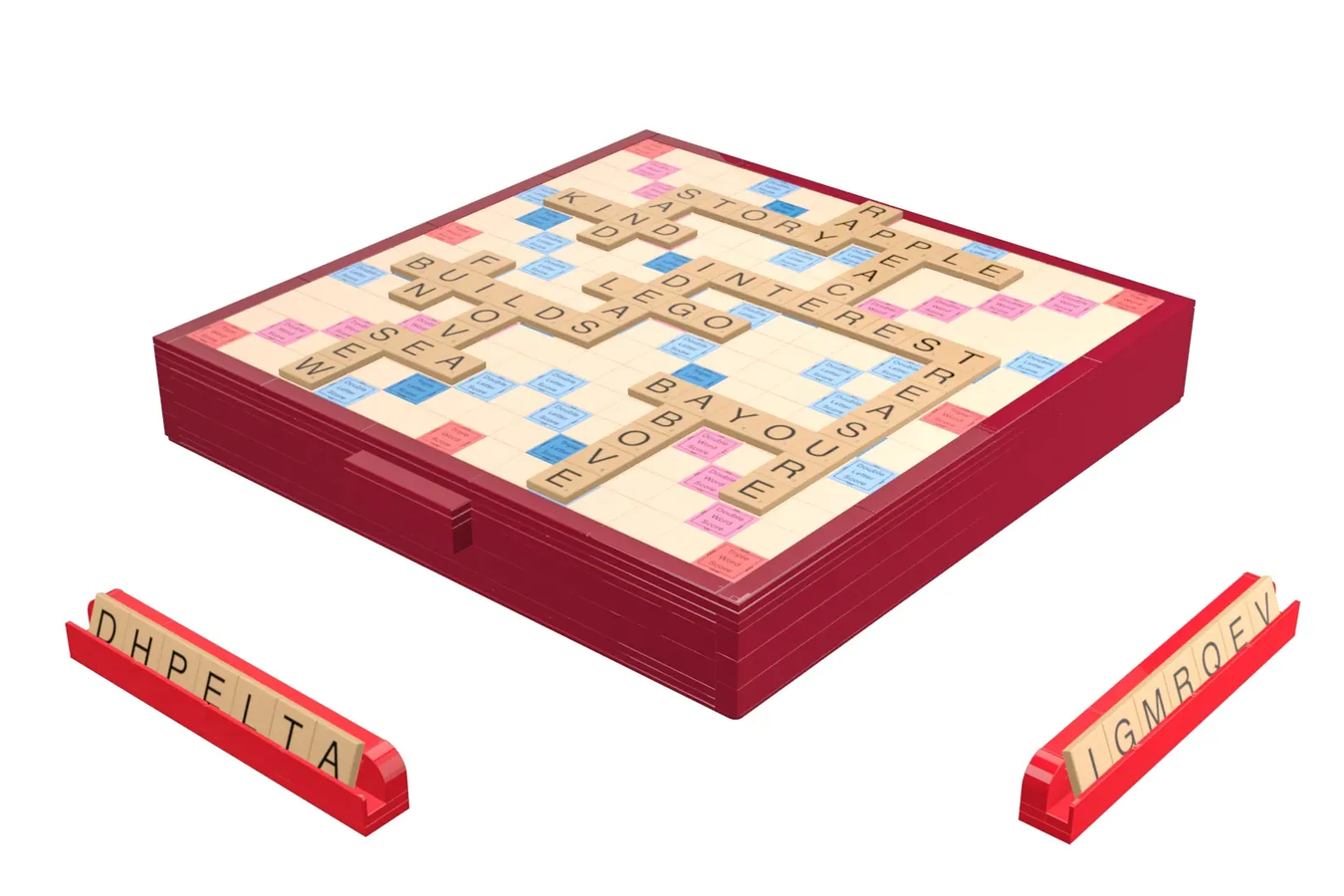 LEGO IDEAS Deluxe Scrabble Board
