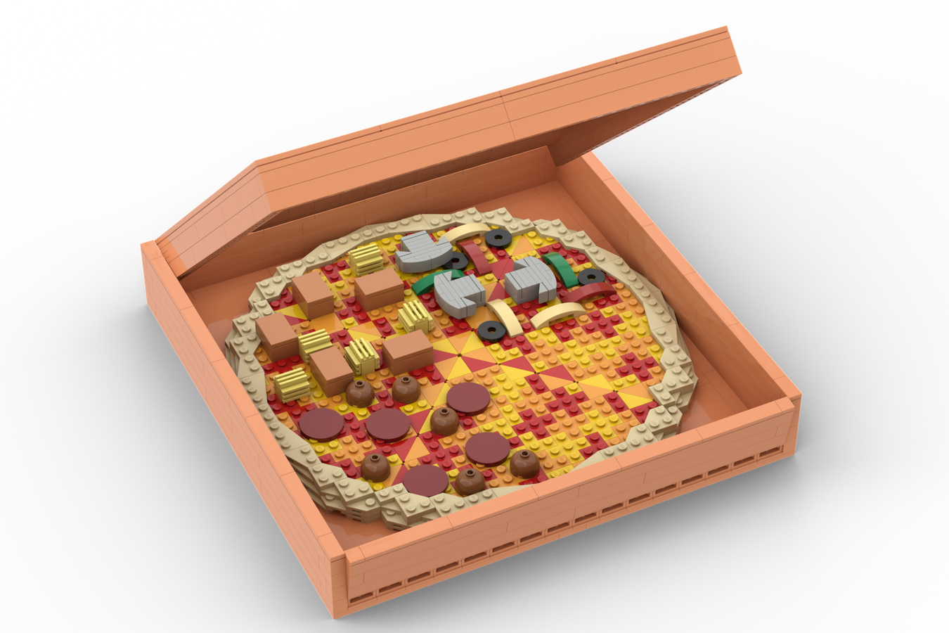 LEGO IDEAS LEGO Brick Oven Pizza