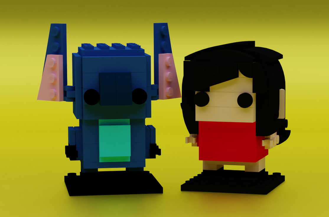 Custom Stitch LEGO