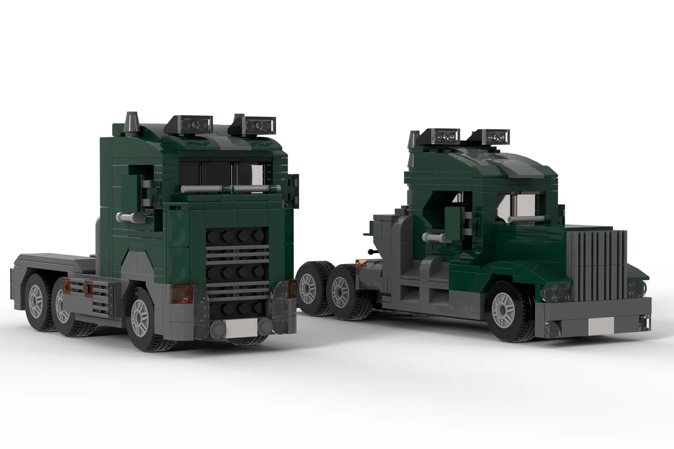 Lego 18 best sale wheeler truck