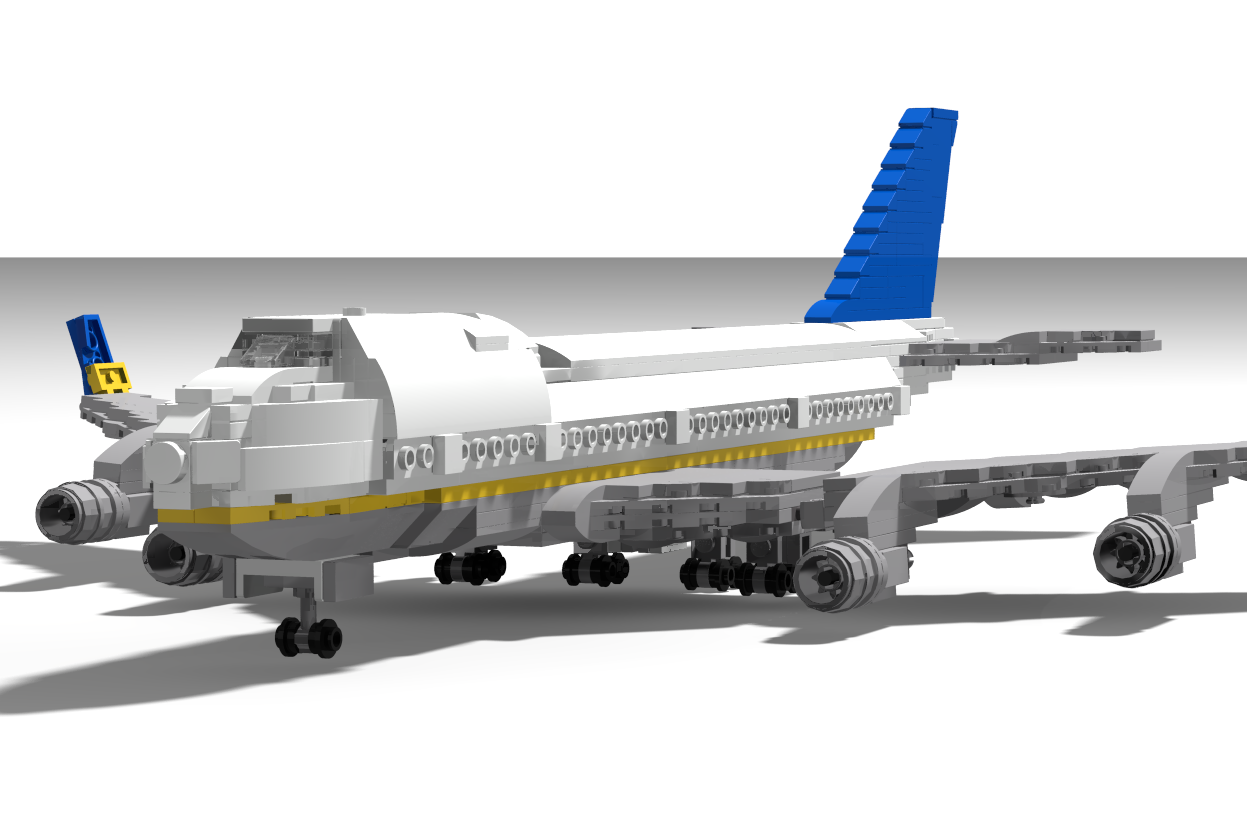 Lego store boeing 747