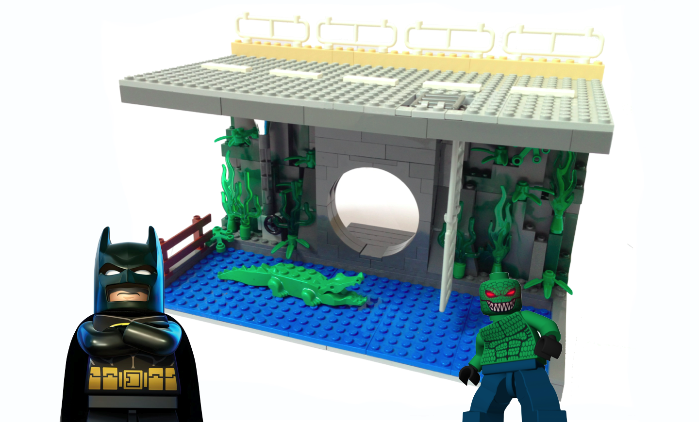 LEGO IDEAS Killer Croc s Lair