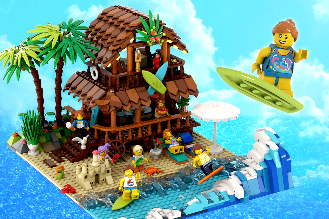 LEGO IDEAS - Summer Beach Resort🌊🌴