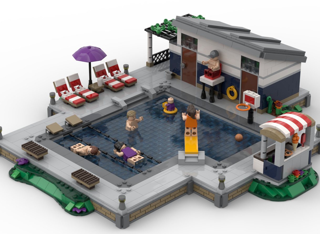 Lego pool store