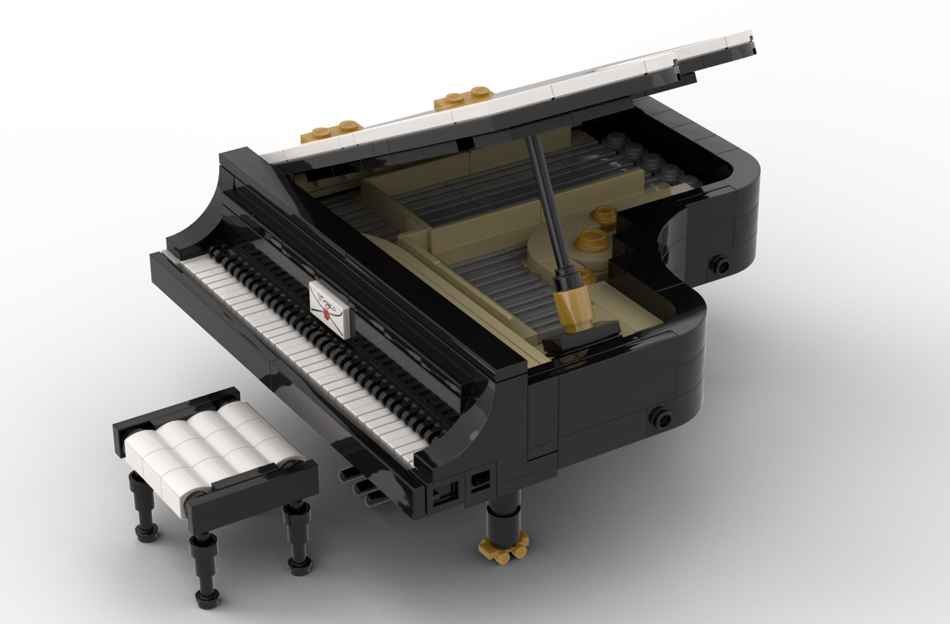 LEGO Ideas Grand Piano: il nuovo progetto entusiasmante