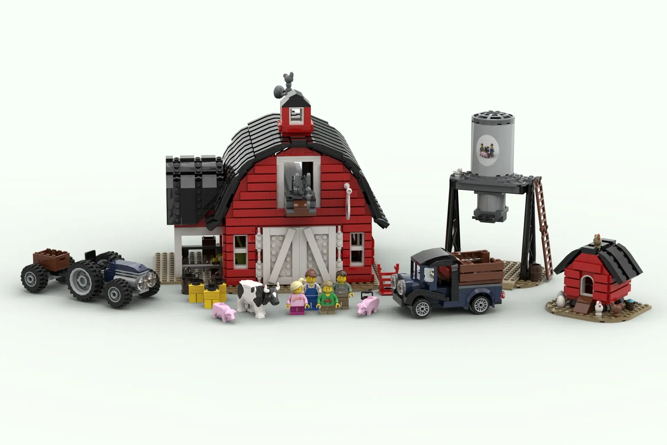 Lego farmhouse sale and barn