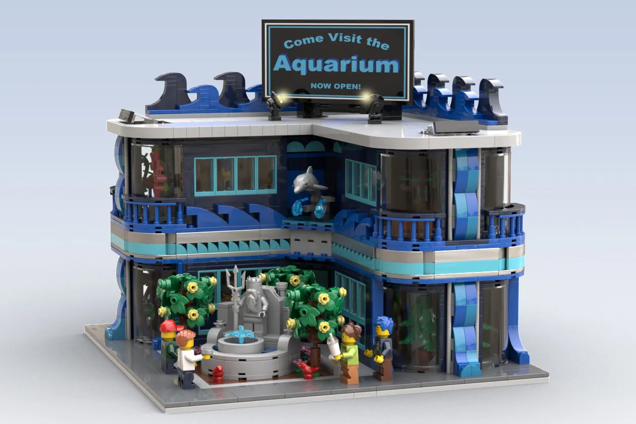 Lego aquarium hot sale set