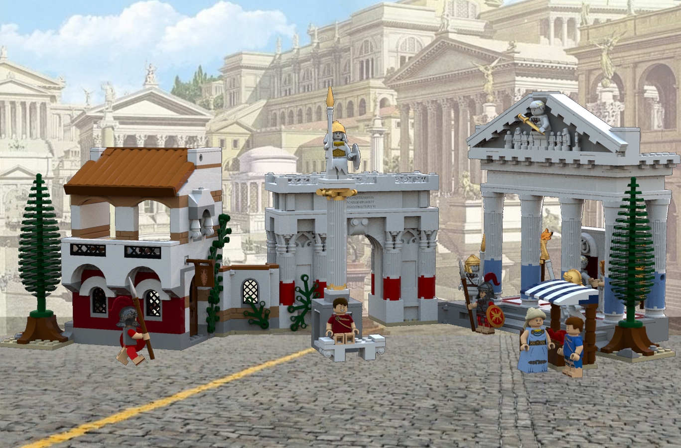 LEGO IDEAS City of Rome