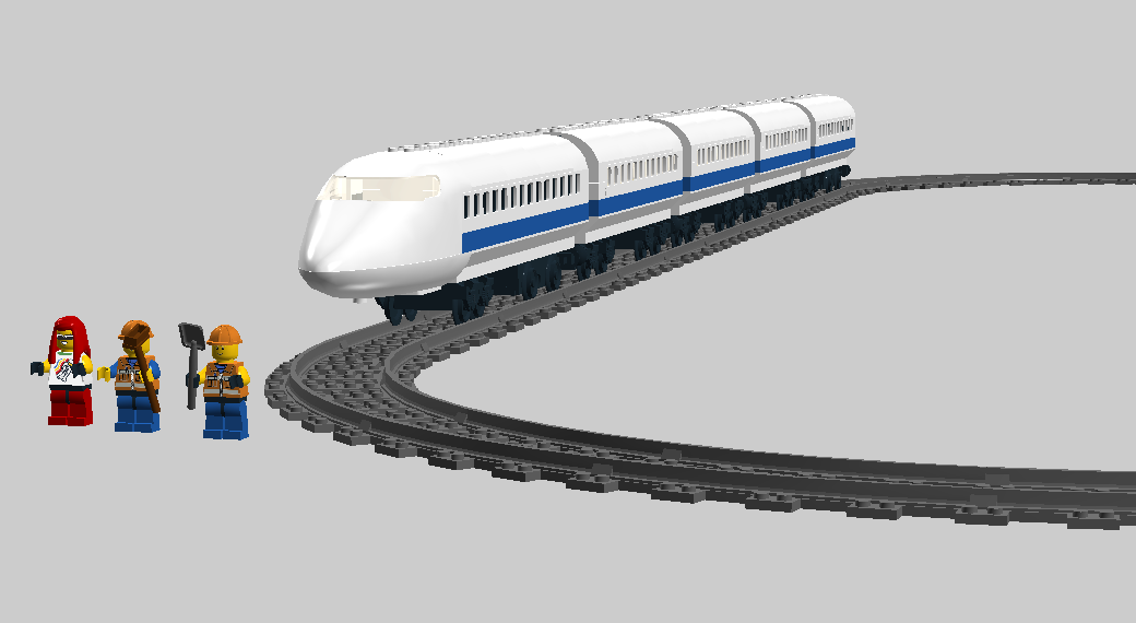 LEGO IDEAS Japanese Bullet Train