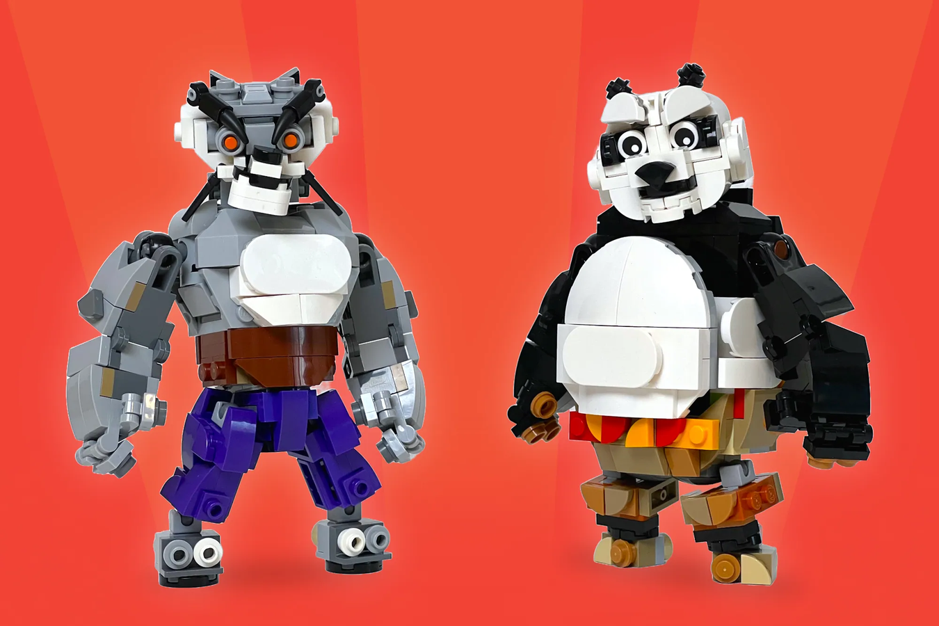 Lego kung fu discount panda