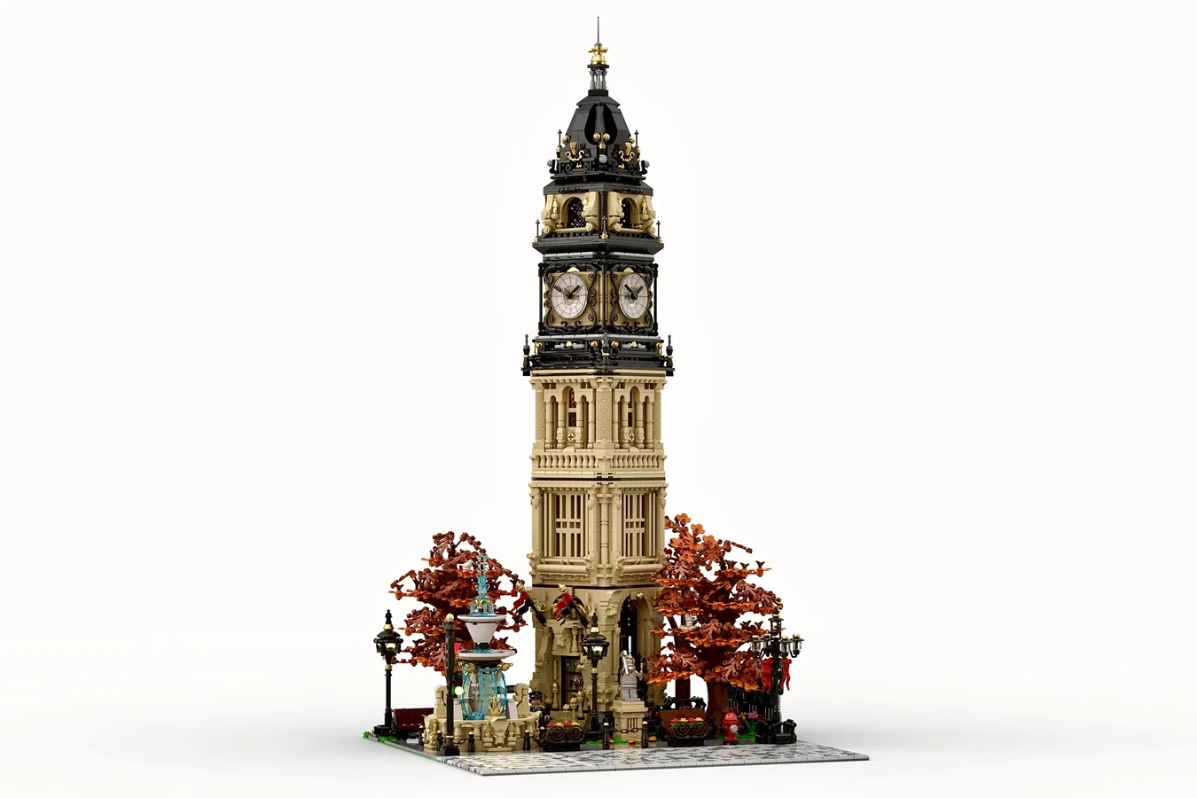 Lego clock tower hot sale