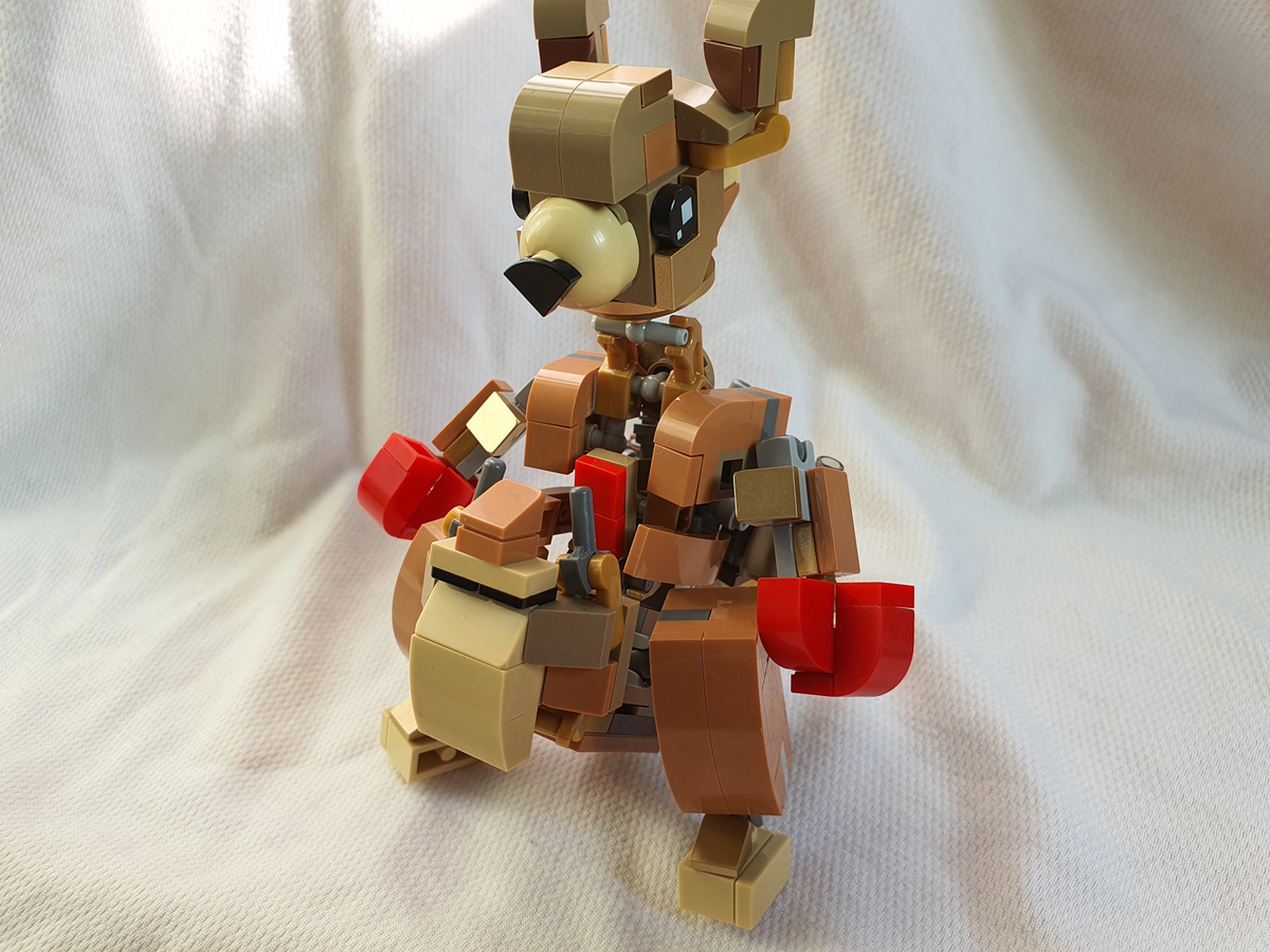 LEGO IDEAS Kangaroo Fighter