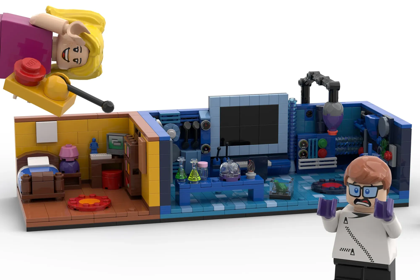 Lego discount animation set