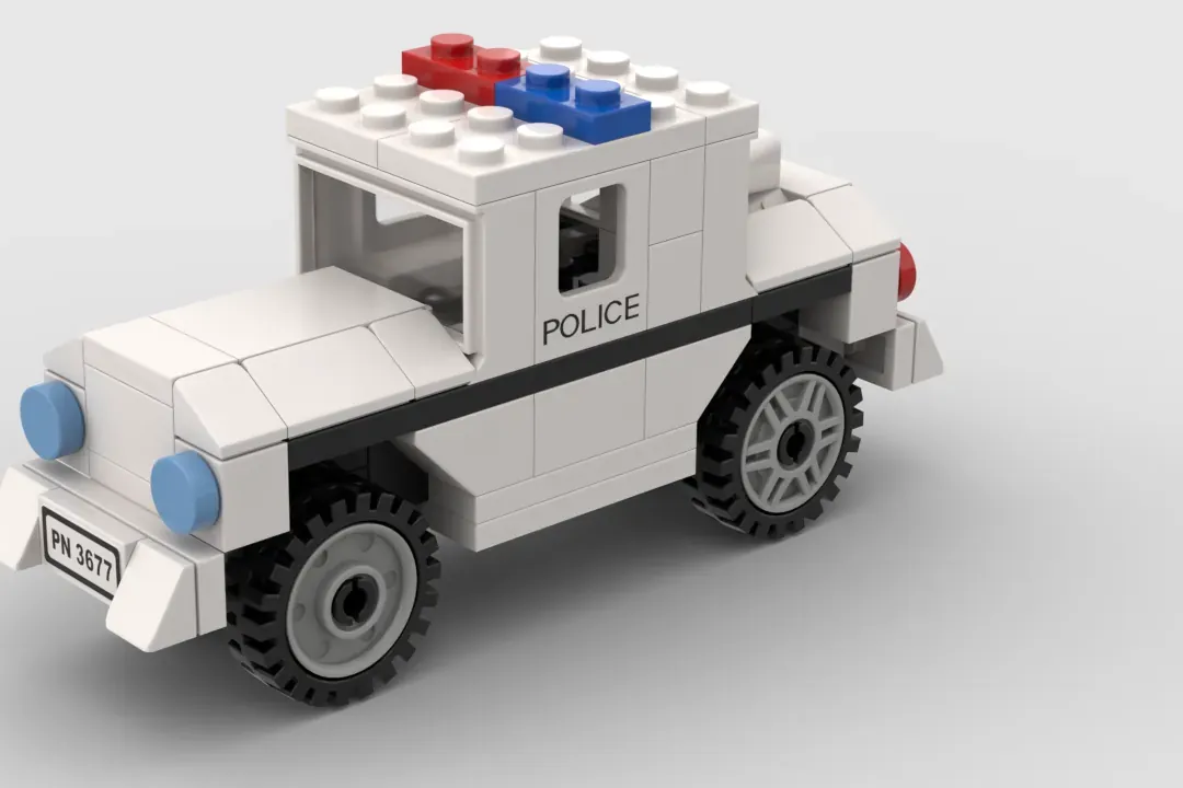 Lego classic police discount car