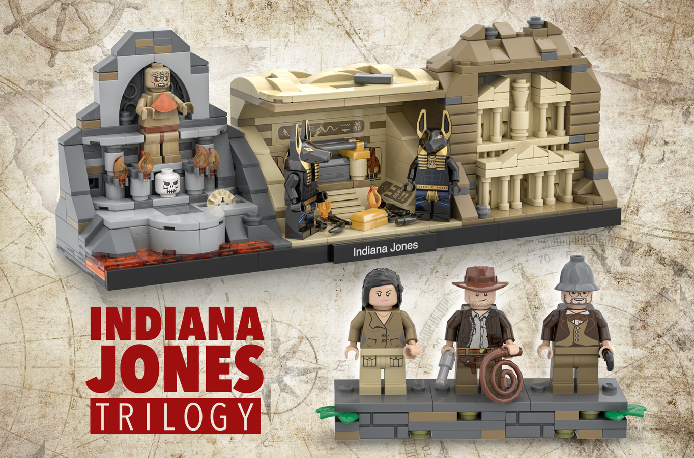 LEGO Releases First INDIANA JONES Sets in Over a Decade