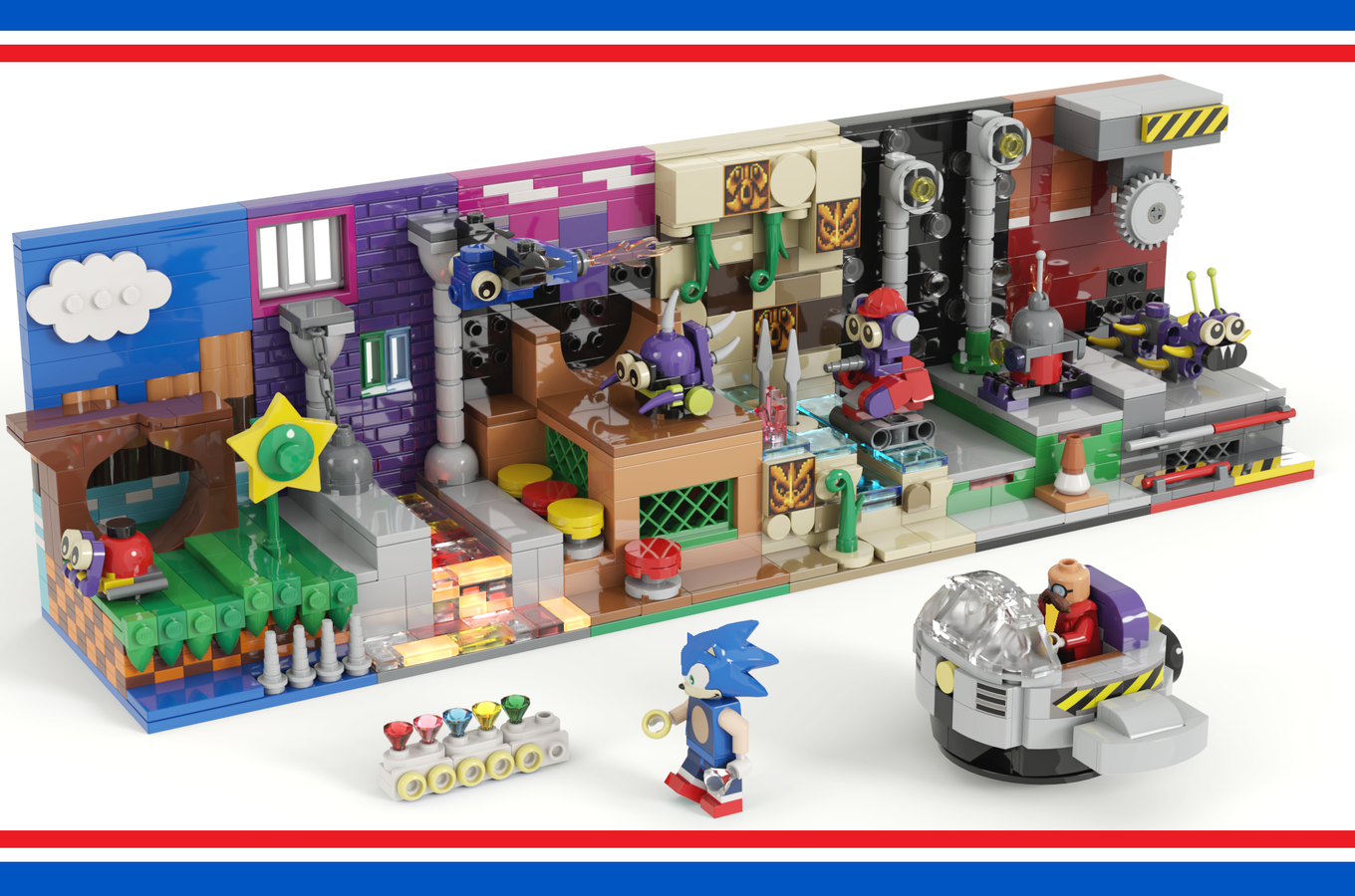 NEW Sonic The Hedgehog LEGO sets 