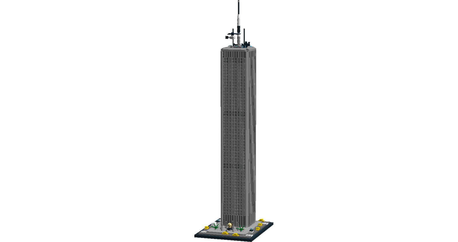 Lego architecture best sale twin towers