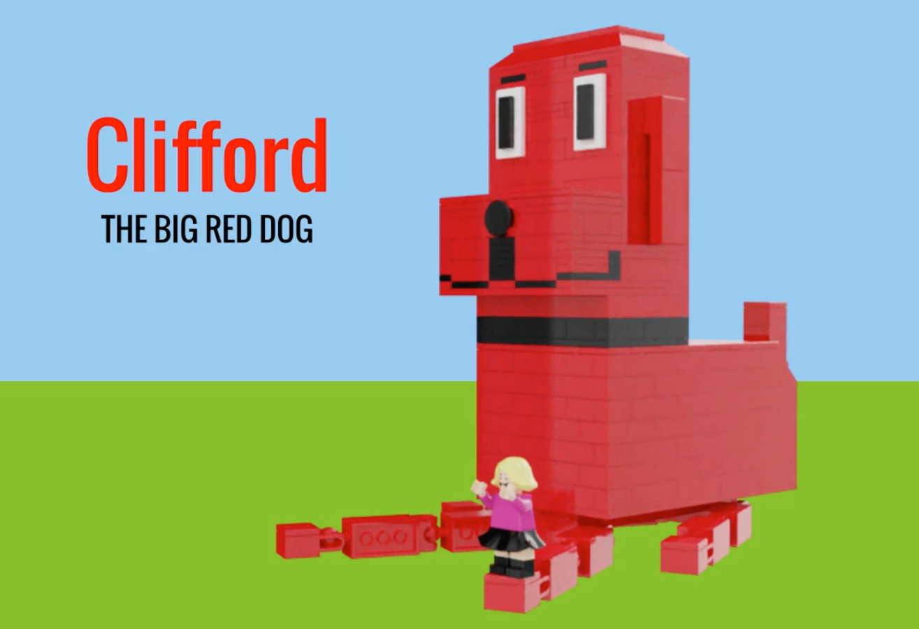 LEGO IDEAS Clifford the Big Red Dog