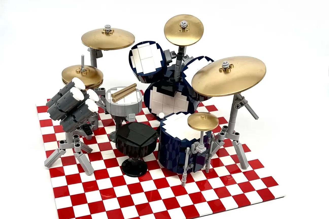 LEGO IDEAS - Acoustic Drum Kit