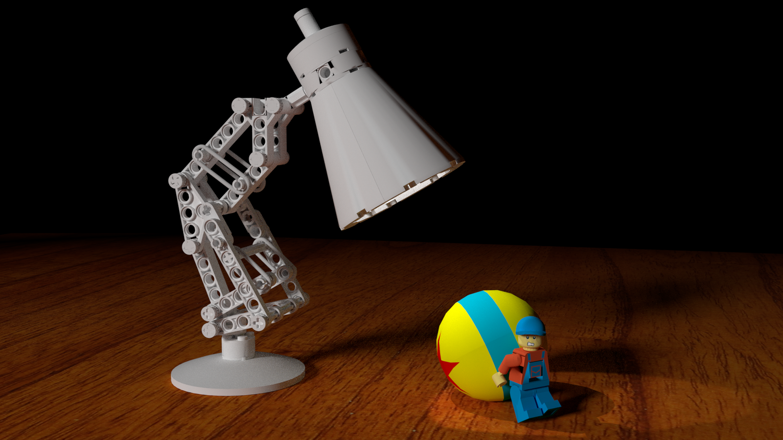 LEGO IDEAS Pixar Luxo Jr lamp