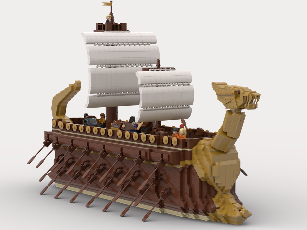 LEGO IDEAS - Heroes of Olympus Camp Half-Blood