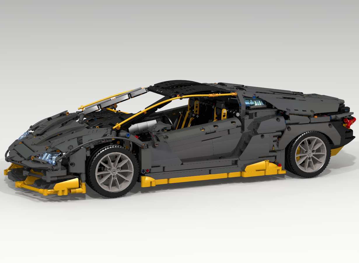 Lego 2024 lamborghini moc