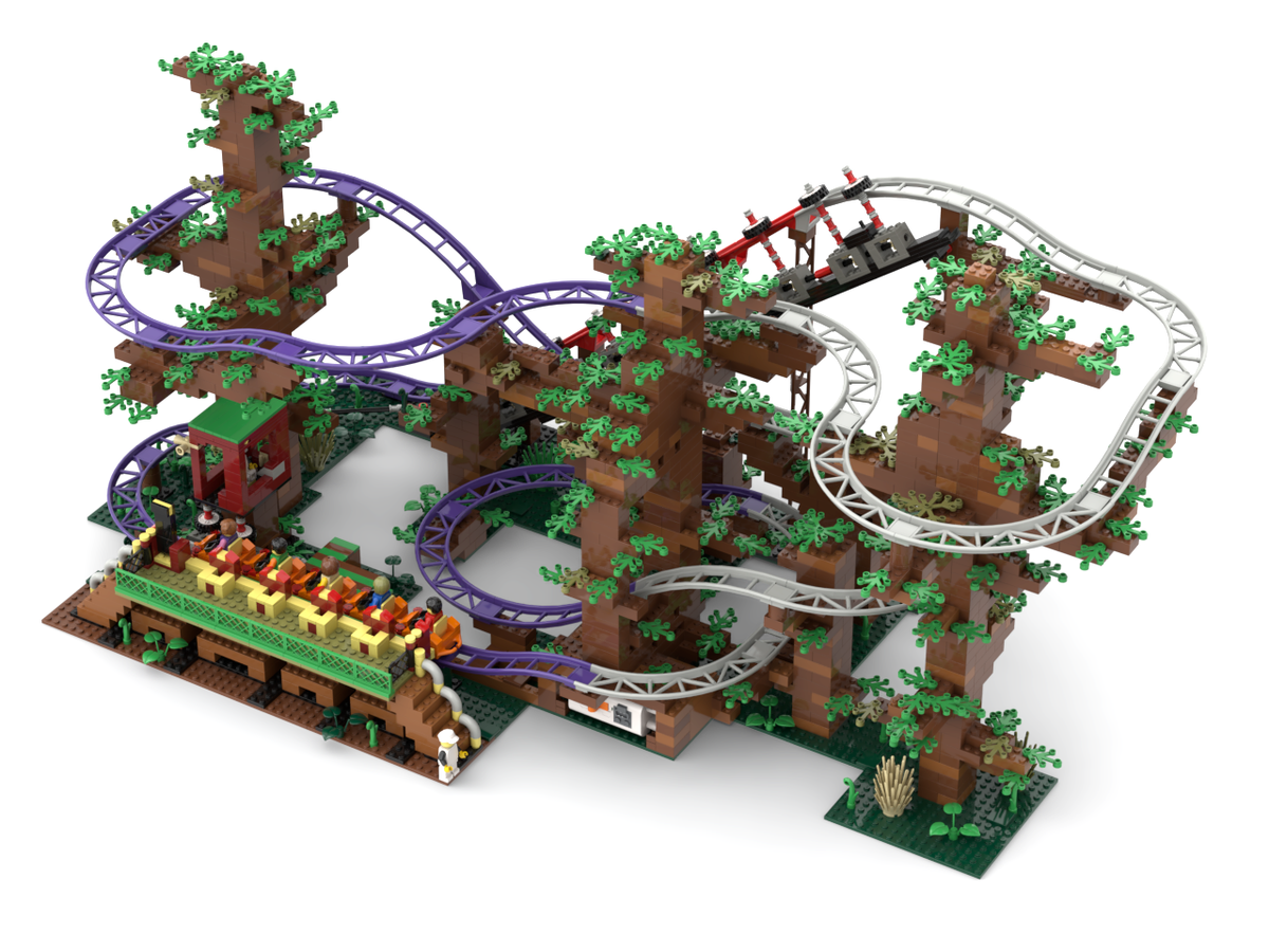 LEGO IDEAS Forest Coaster Expedition