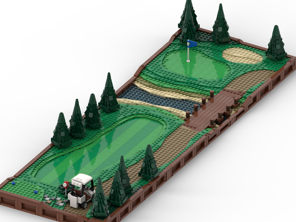 Lego golf course set new arrivals