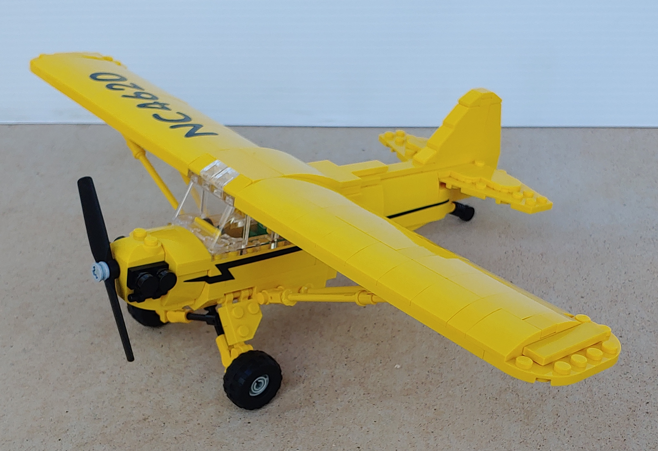 LEGO IDEAS Piper J3 Cub Airplane