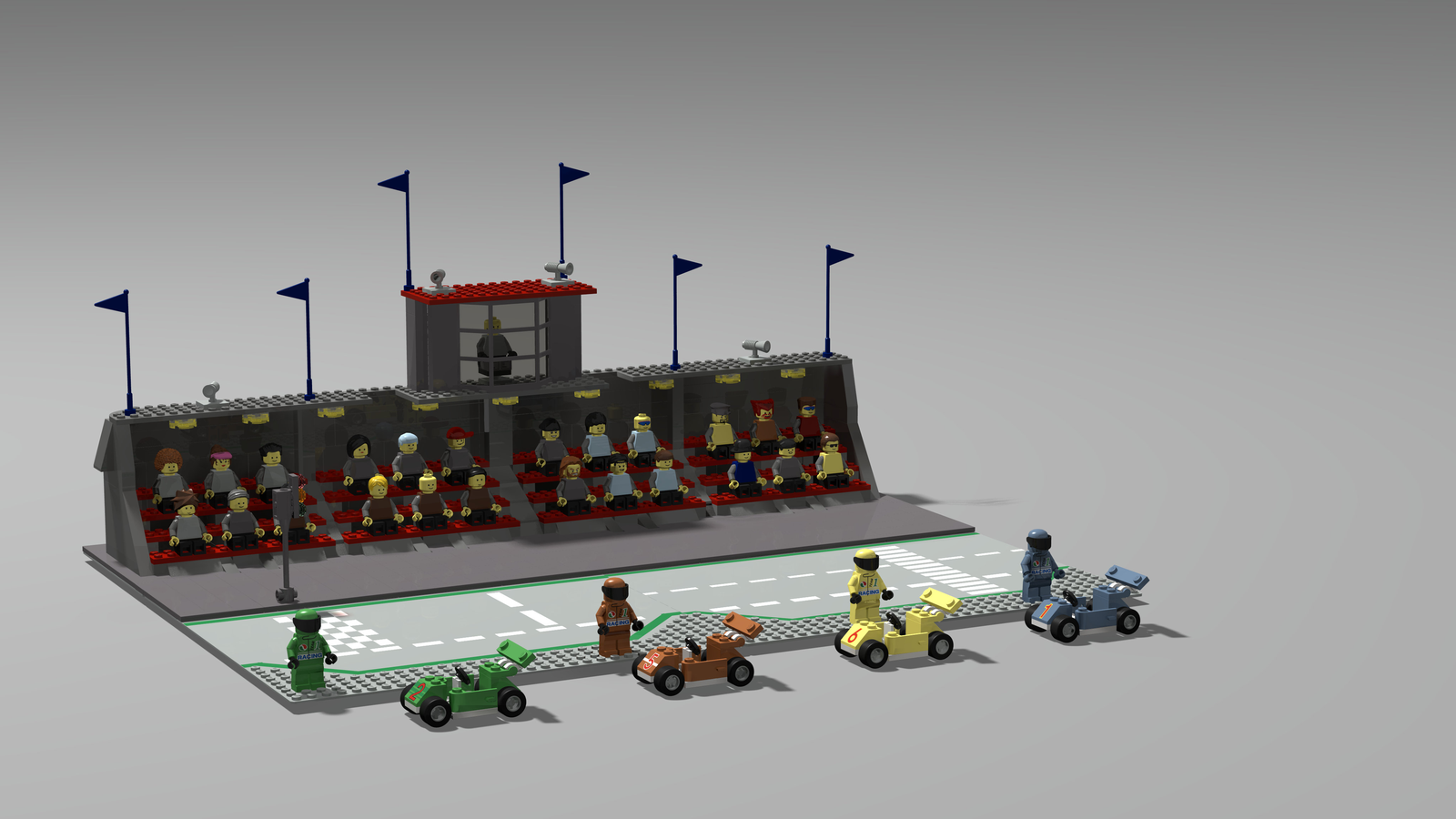 LEGO IDEAS Racing Stadium