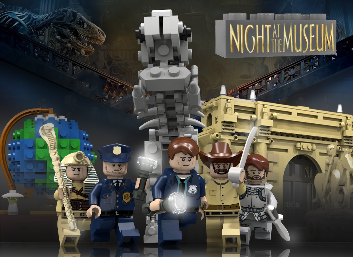 lego night at the museum