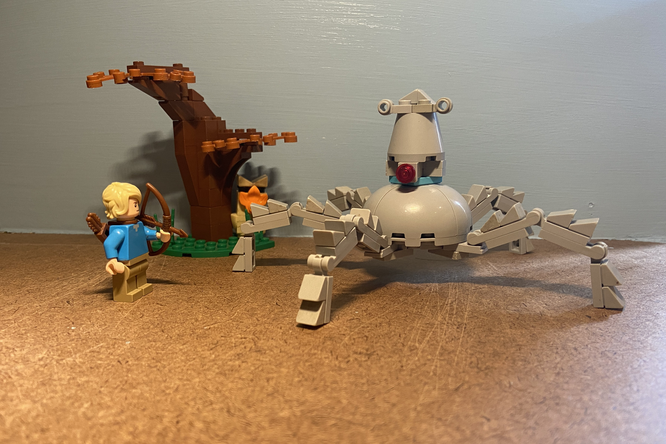 BOTW] I made a Guardian and Bokoblin out of LEGO : r/zelda