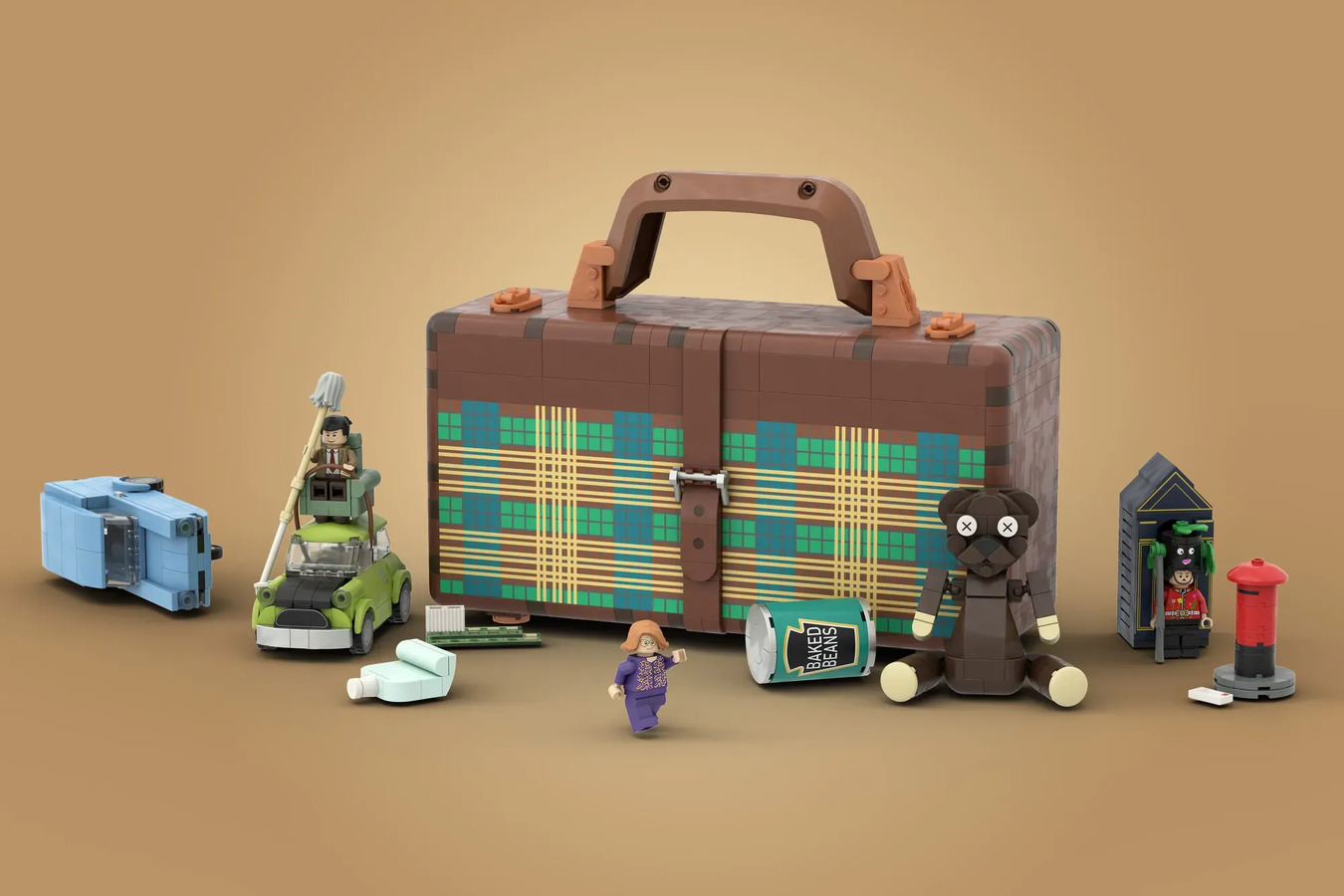 Lego suitcase clearance set