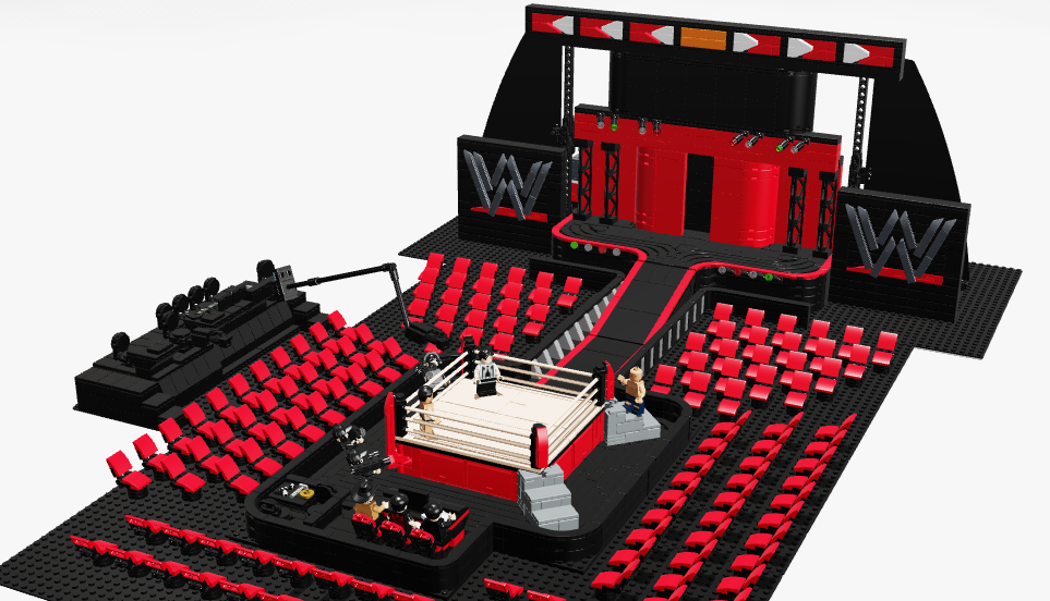 wwe wrestling arena