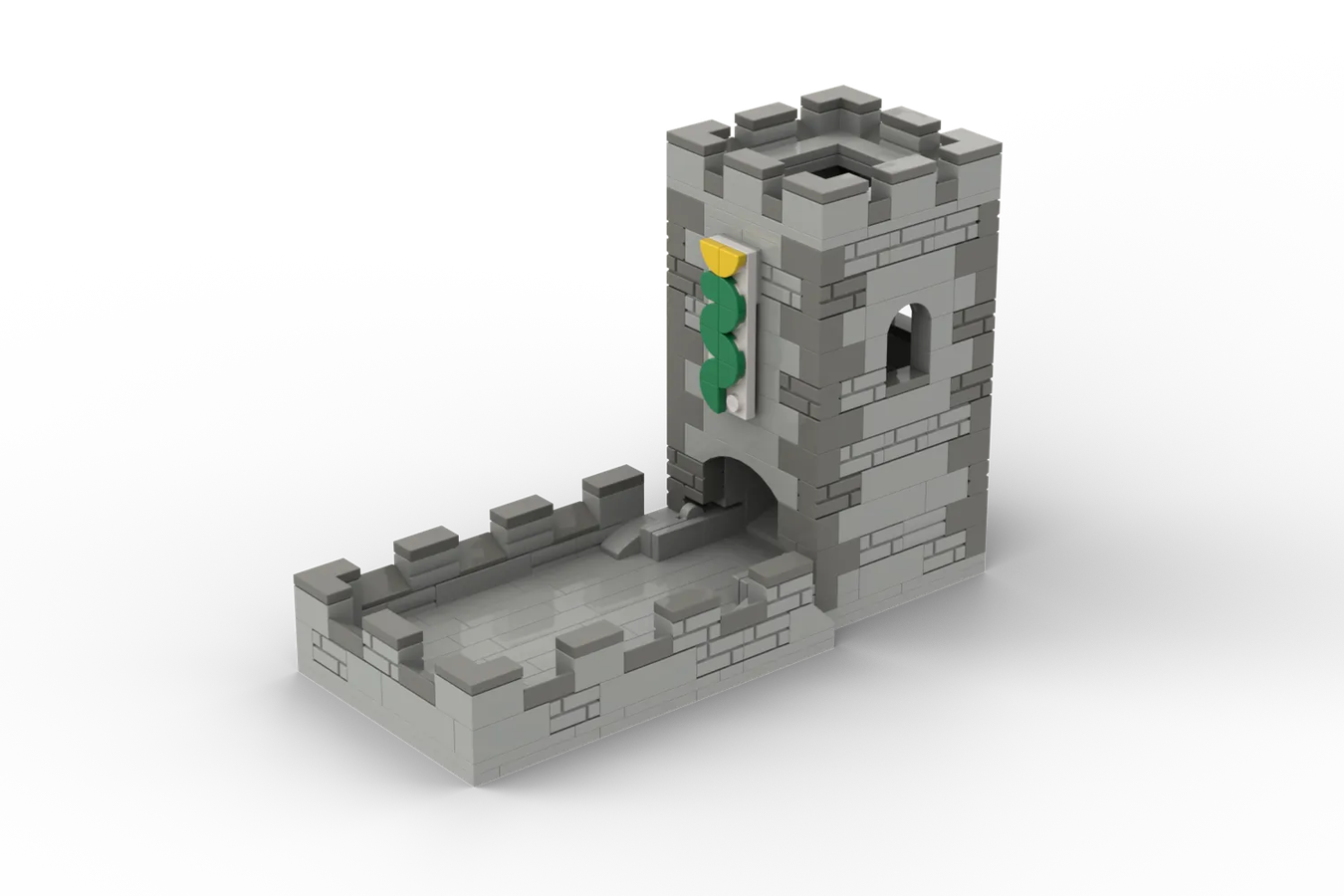 LEGO IDEAS Foldable Dice Tower