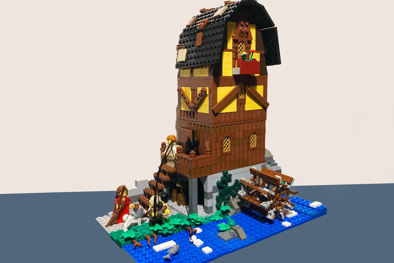 LEGO IDEAS - Medieval Watermill