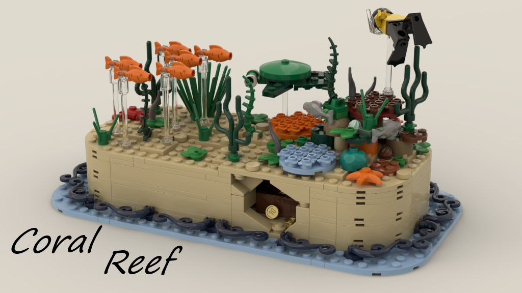 Lego coral piece new arrivals