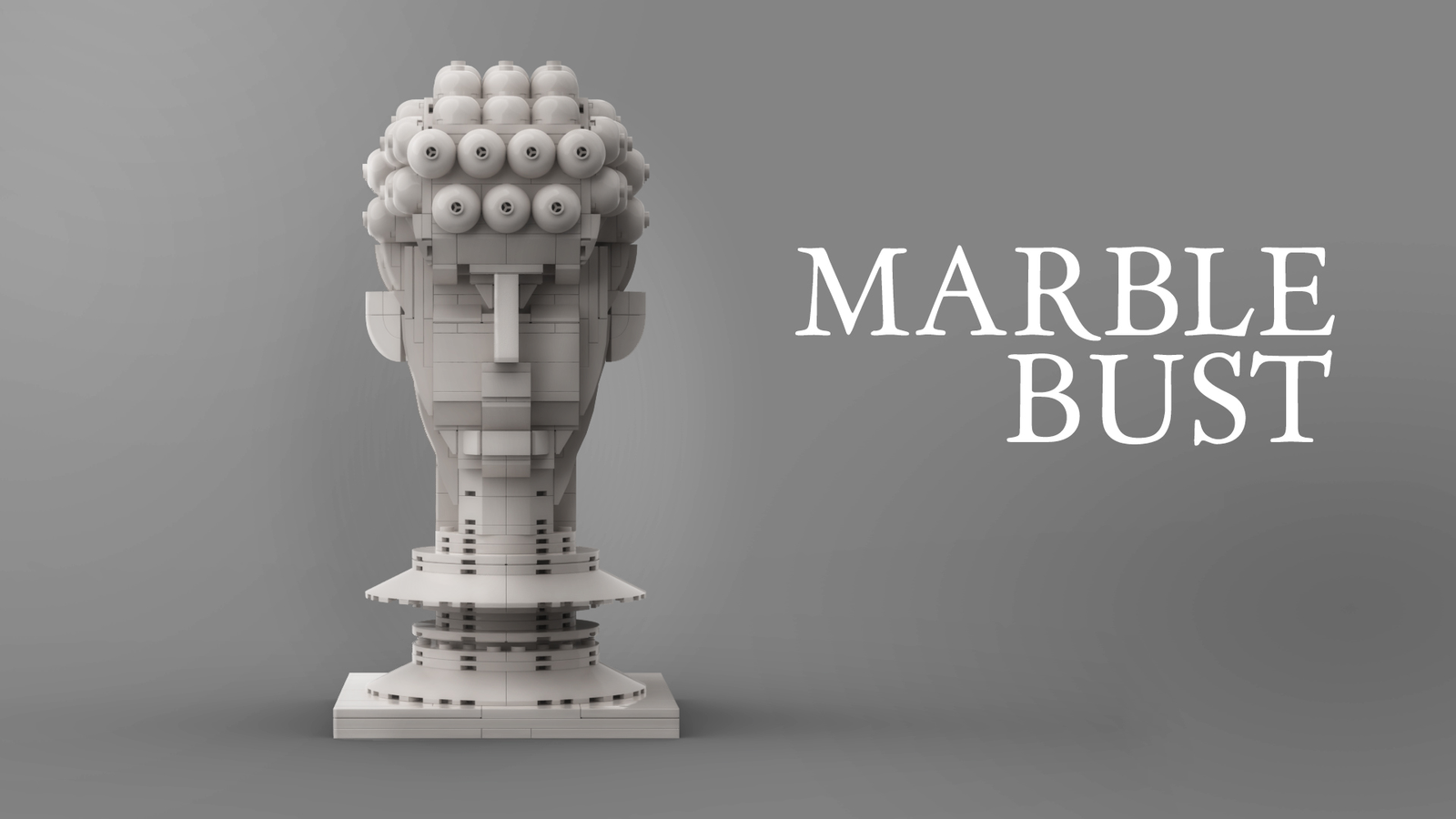 LEGO IDEAS Marble Bust