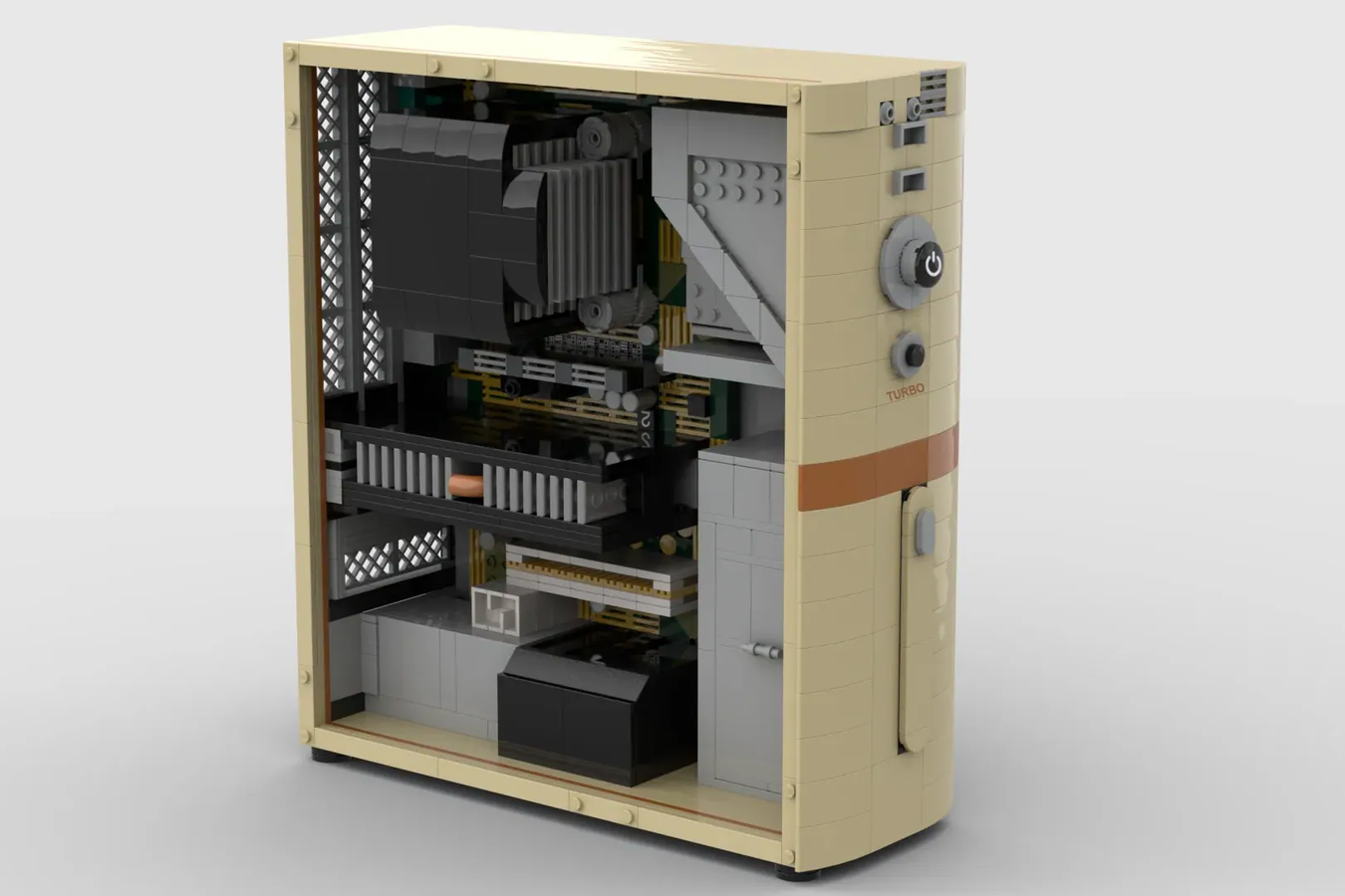 LEGO IDEAS Detailed Buildable Personal Computer