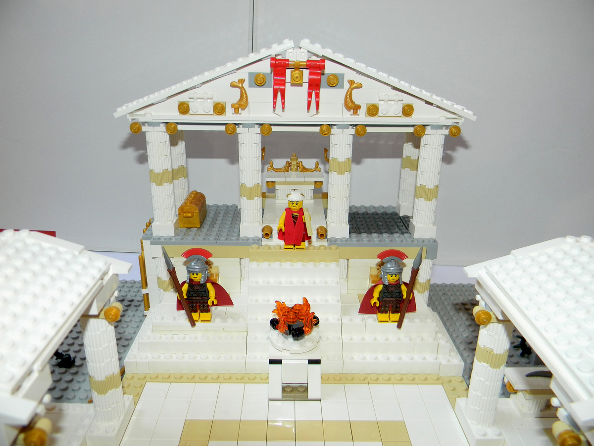 LEGO IDEAS Caesar's Forum Roman Empire