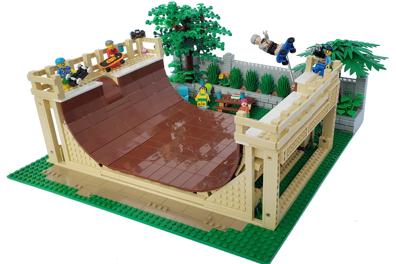 Lego hot sale skate ramp