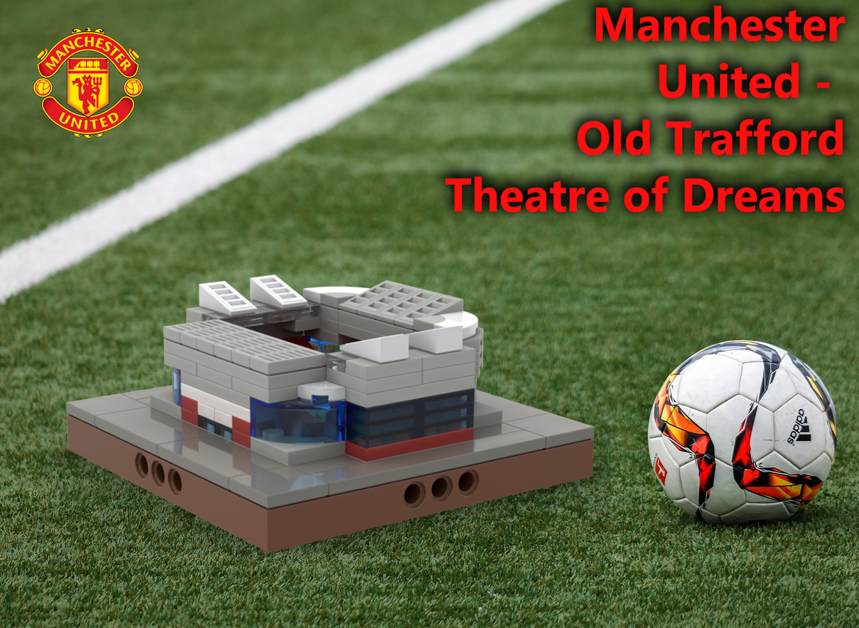 Lego crée une réplique d'Old Trafford pour les 110 ans du stade