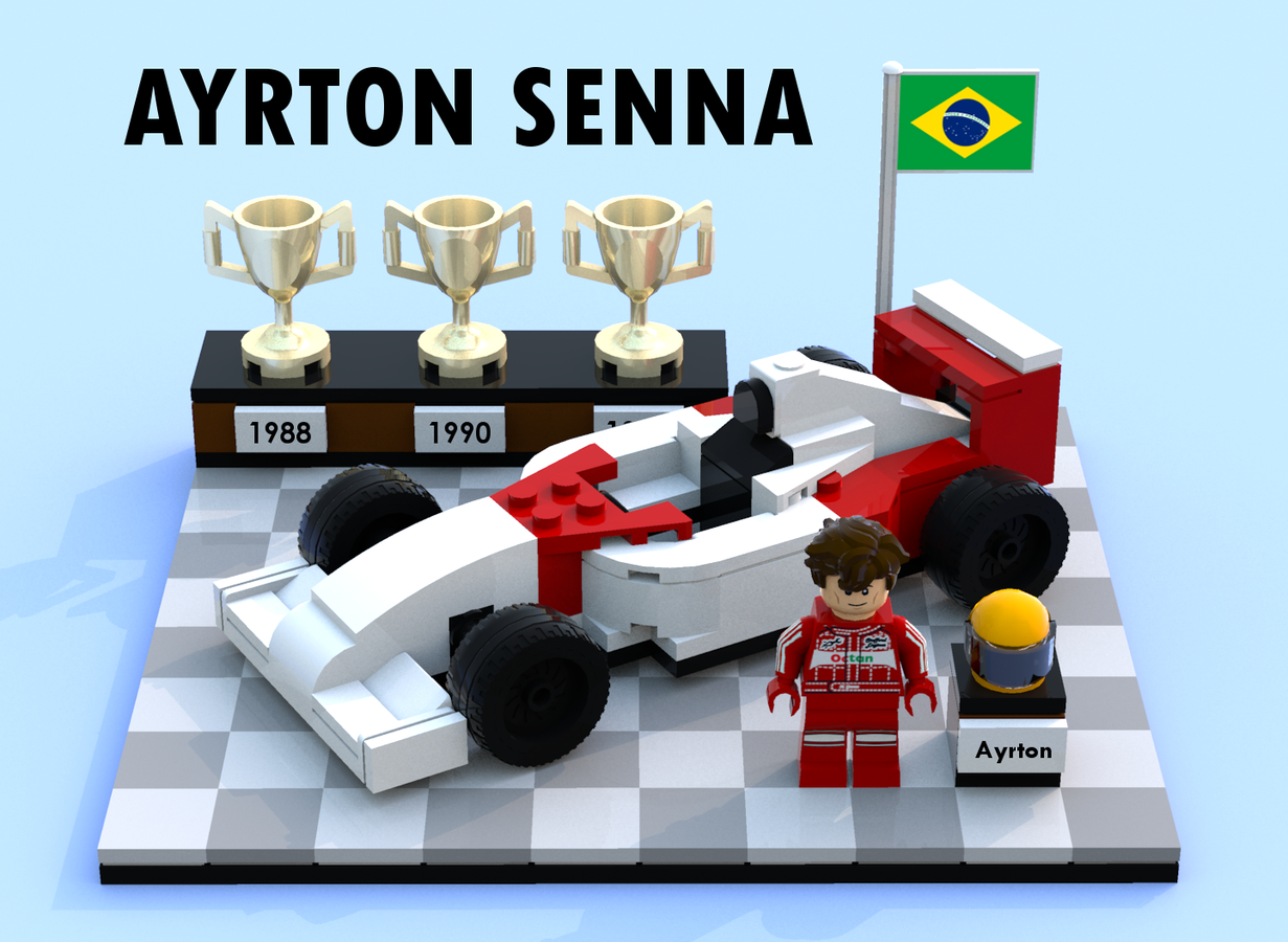 You Can Now Build Senna's Most Legendary F1 Car As A Lego Kit