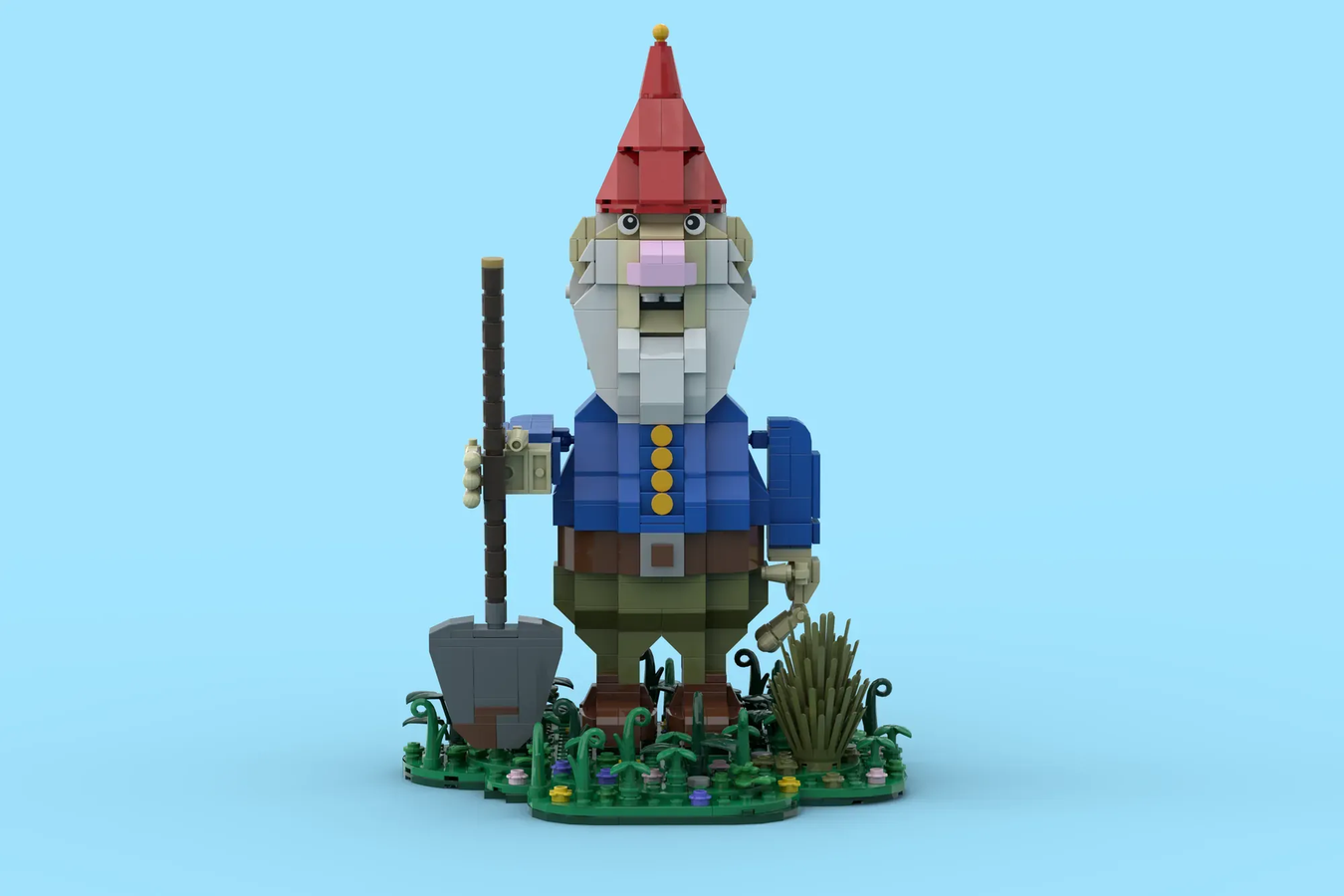 Lego discount gnome minifigure