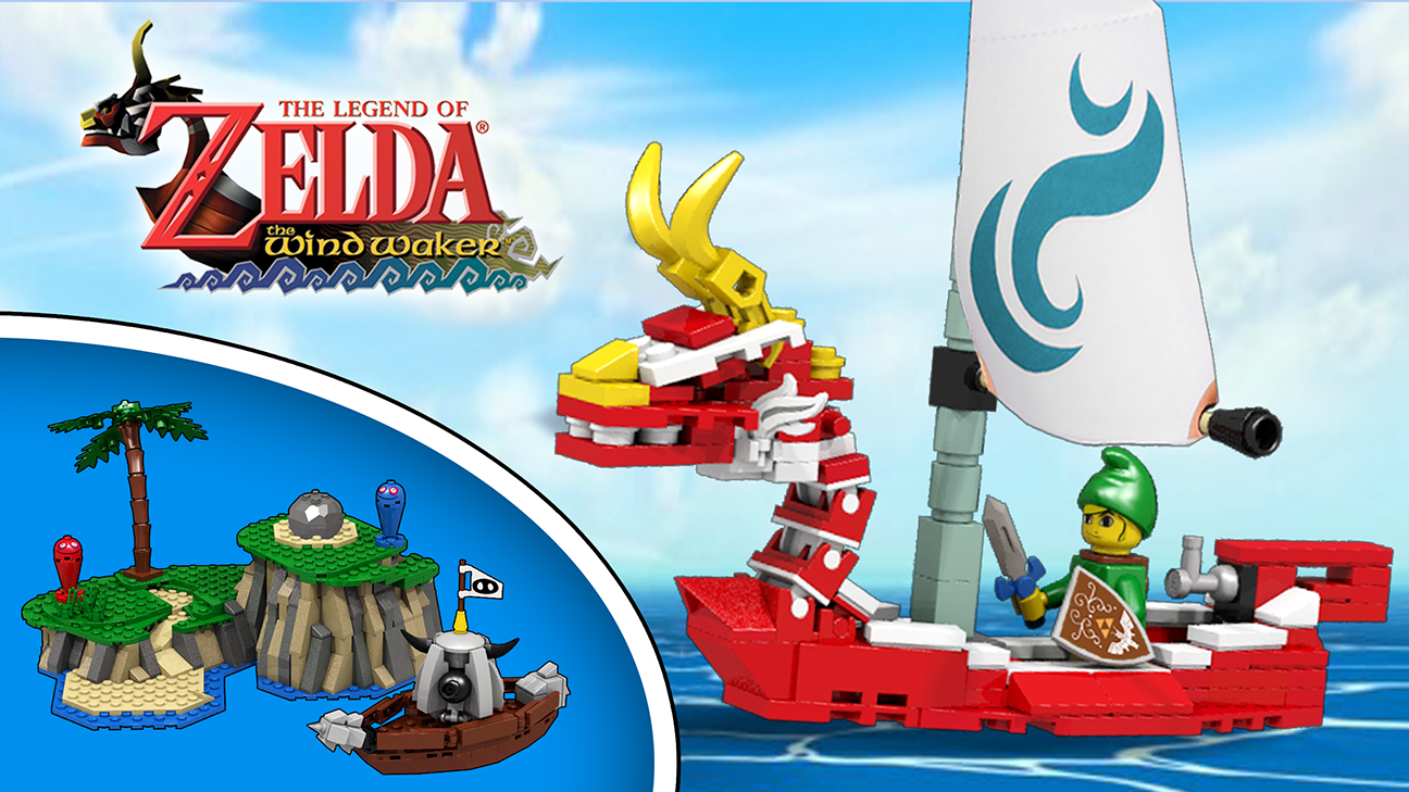 Legend of Zelda: King of Red Lions Play Set  Lego zelda, Lego news, Legend  of zelda toys