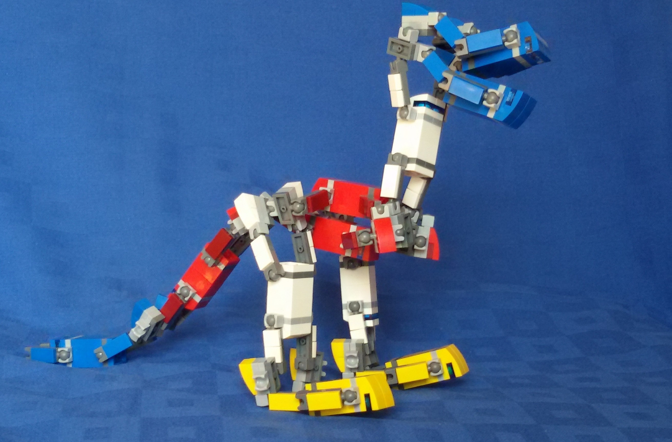 LEGO IDEAS Dinosaus Made with Mini Robots