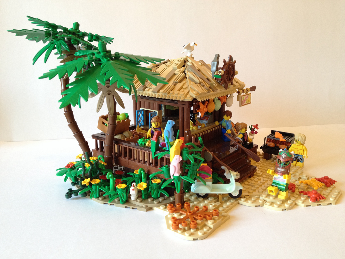 LEGO IDEAS Tropical Beach Hut