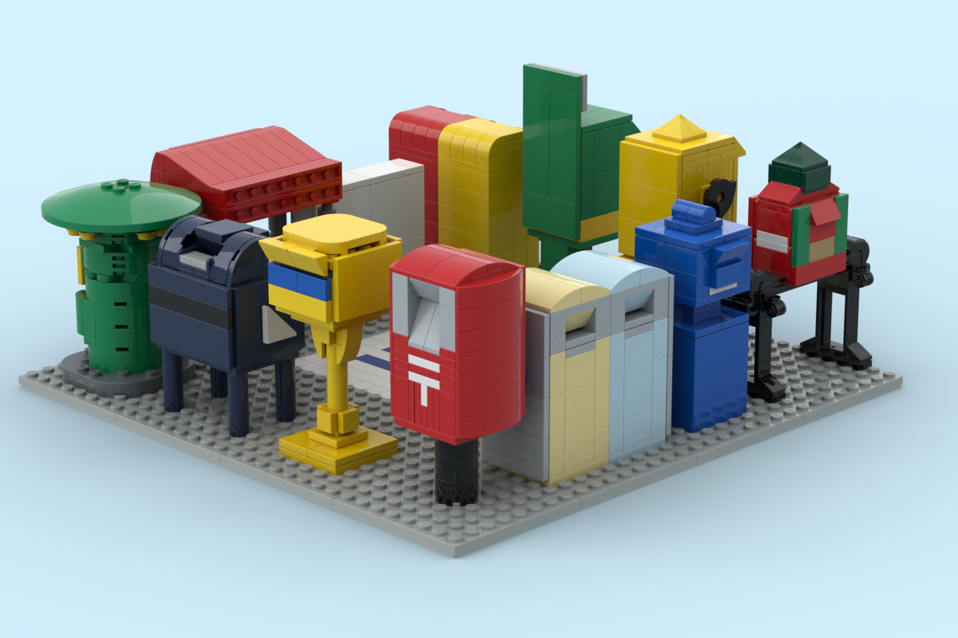 Lego mailbox deals