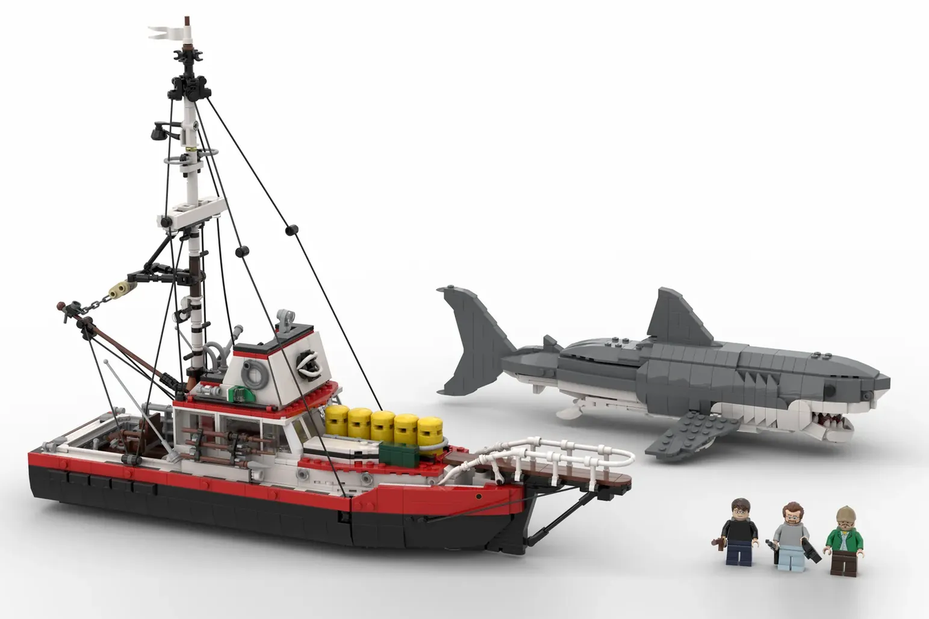 lego shark jaws